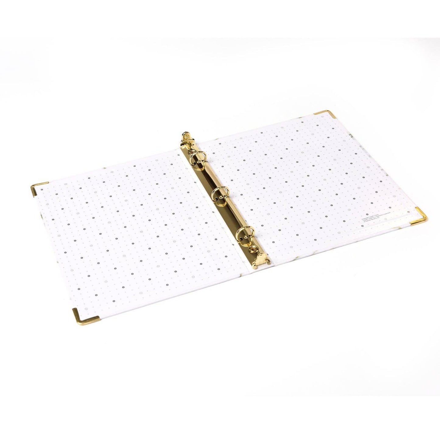 Patent Mini 3 Ring Binder - Marble