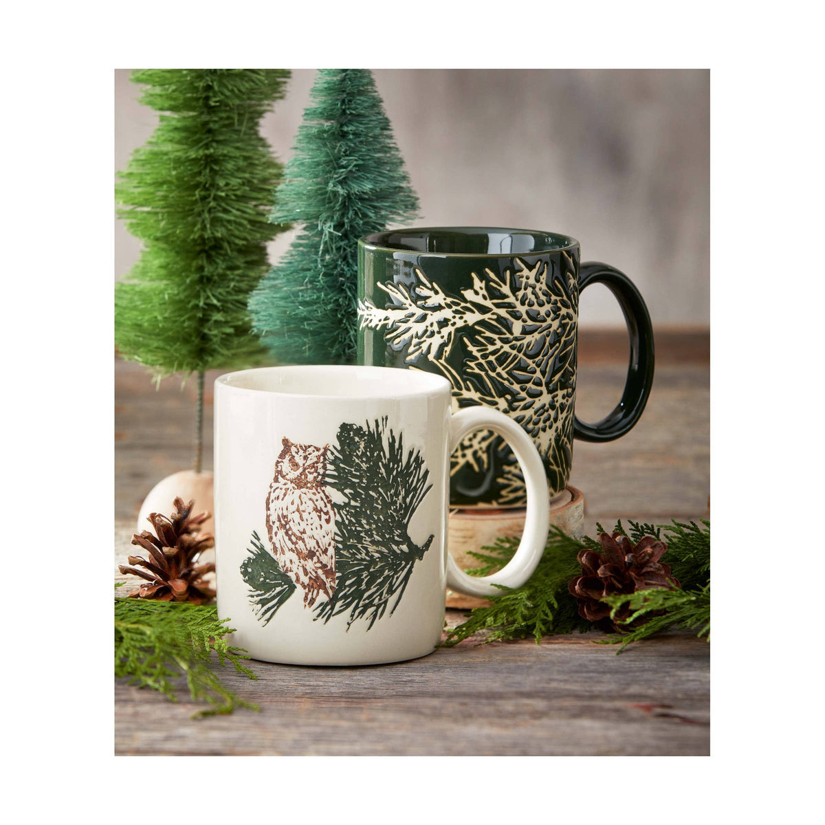 Wilde Pine Juniper Mug Spruce Stoneware Christmas