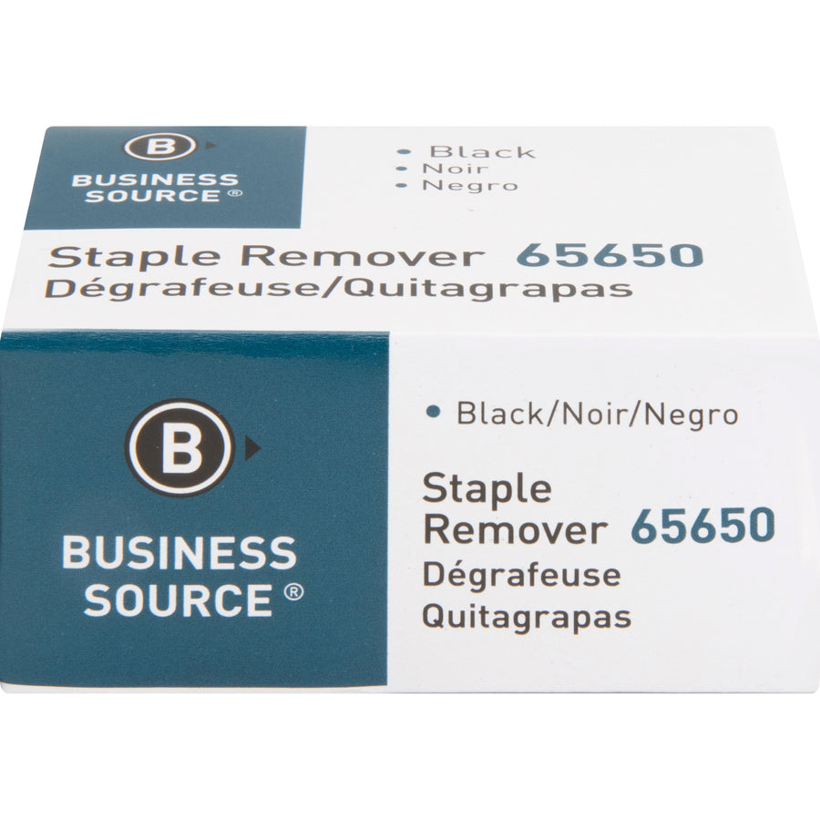 Business Source Nickel-plated Teeth Staple Remover