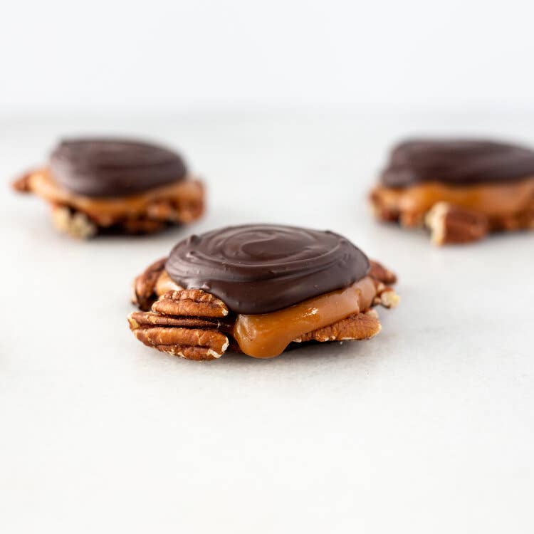 Dark Chocolate Pecan Paws