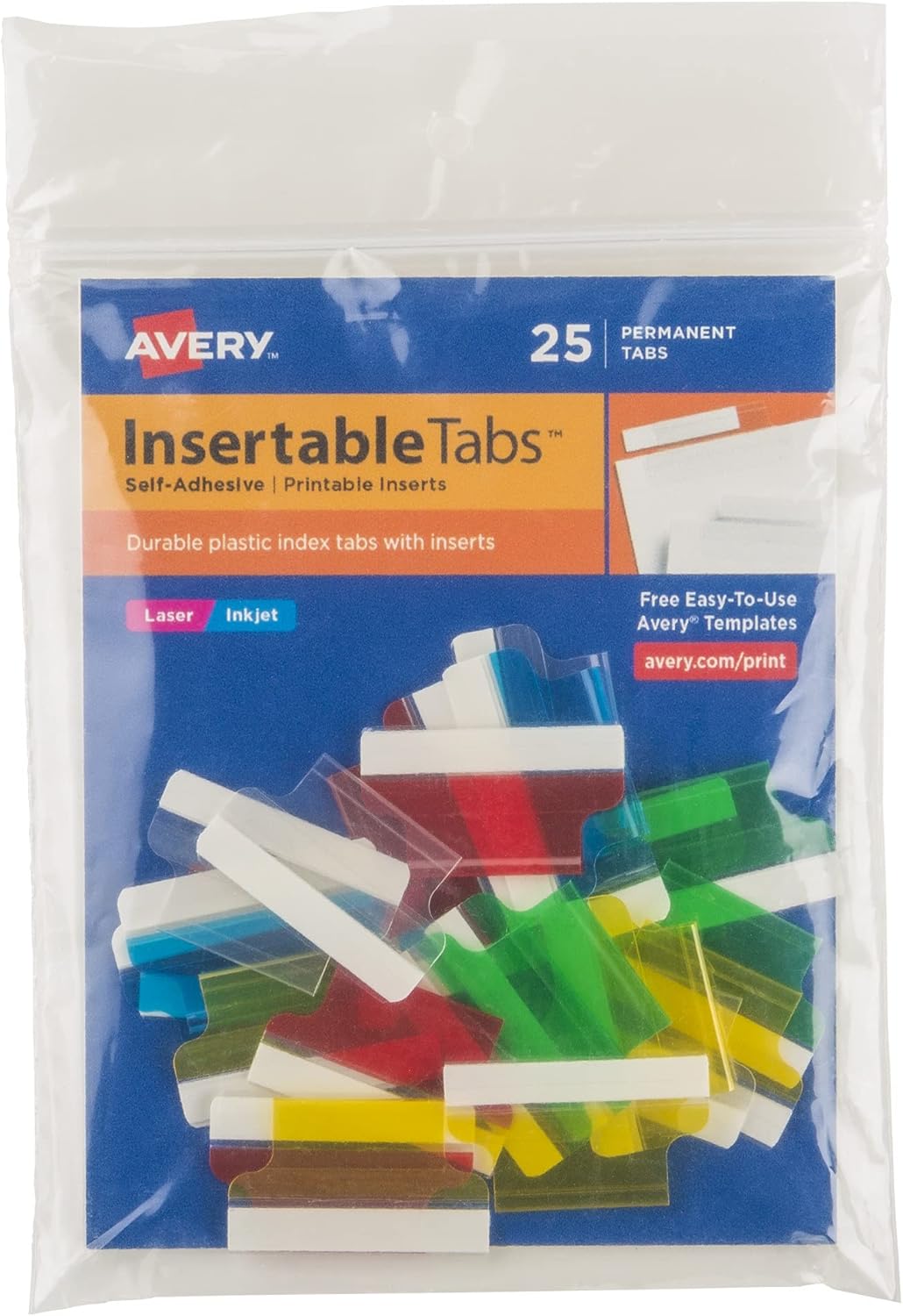 Avery 2" Insertable Tabs