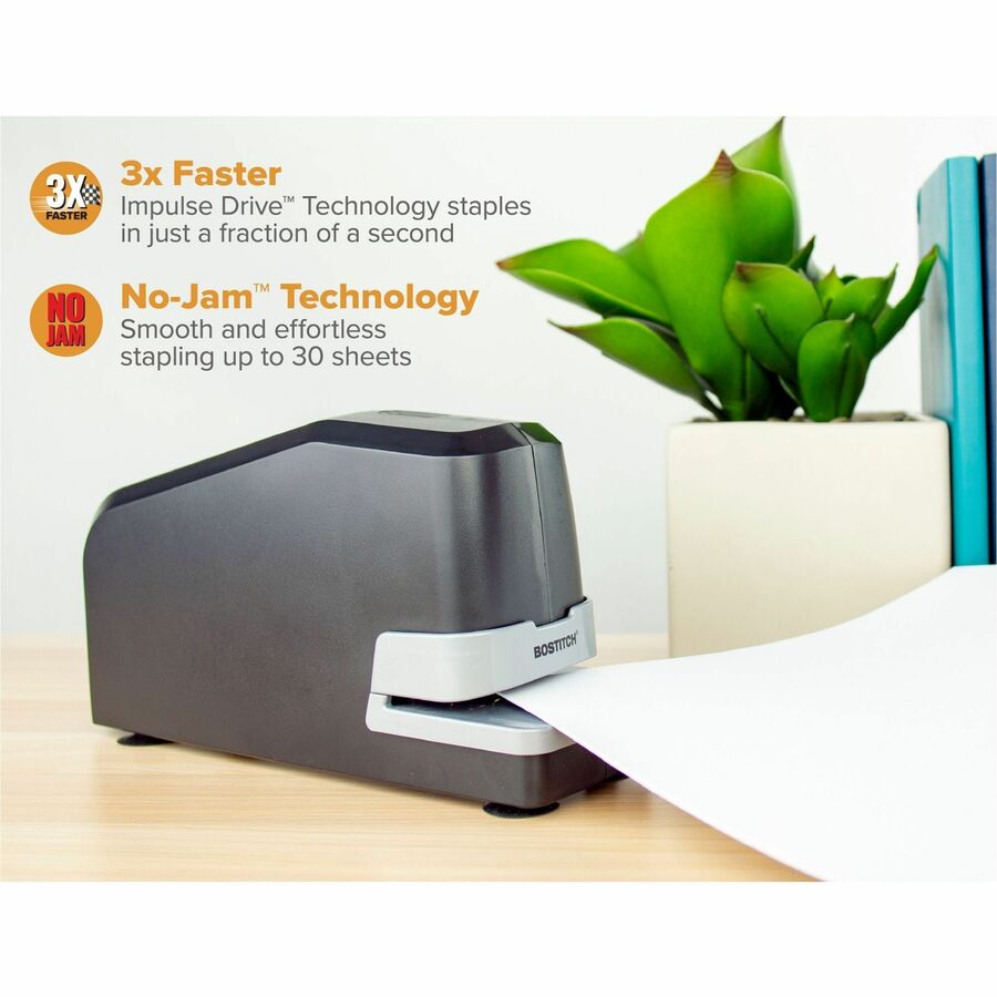 Bostitch Impulse 30 Electric Stapler, White