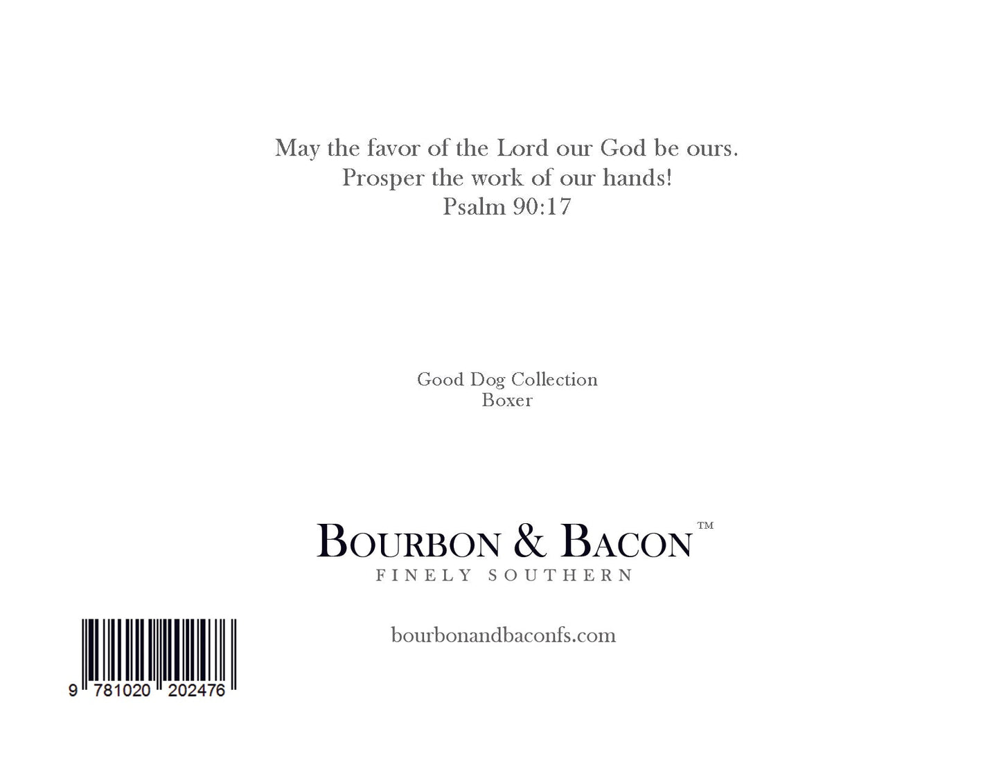 Boxer Note Cards