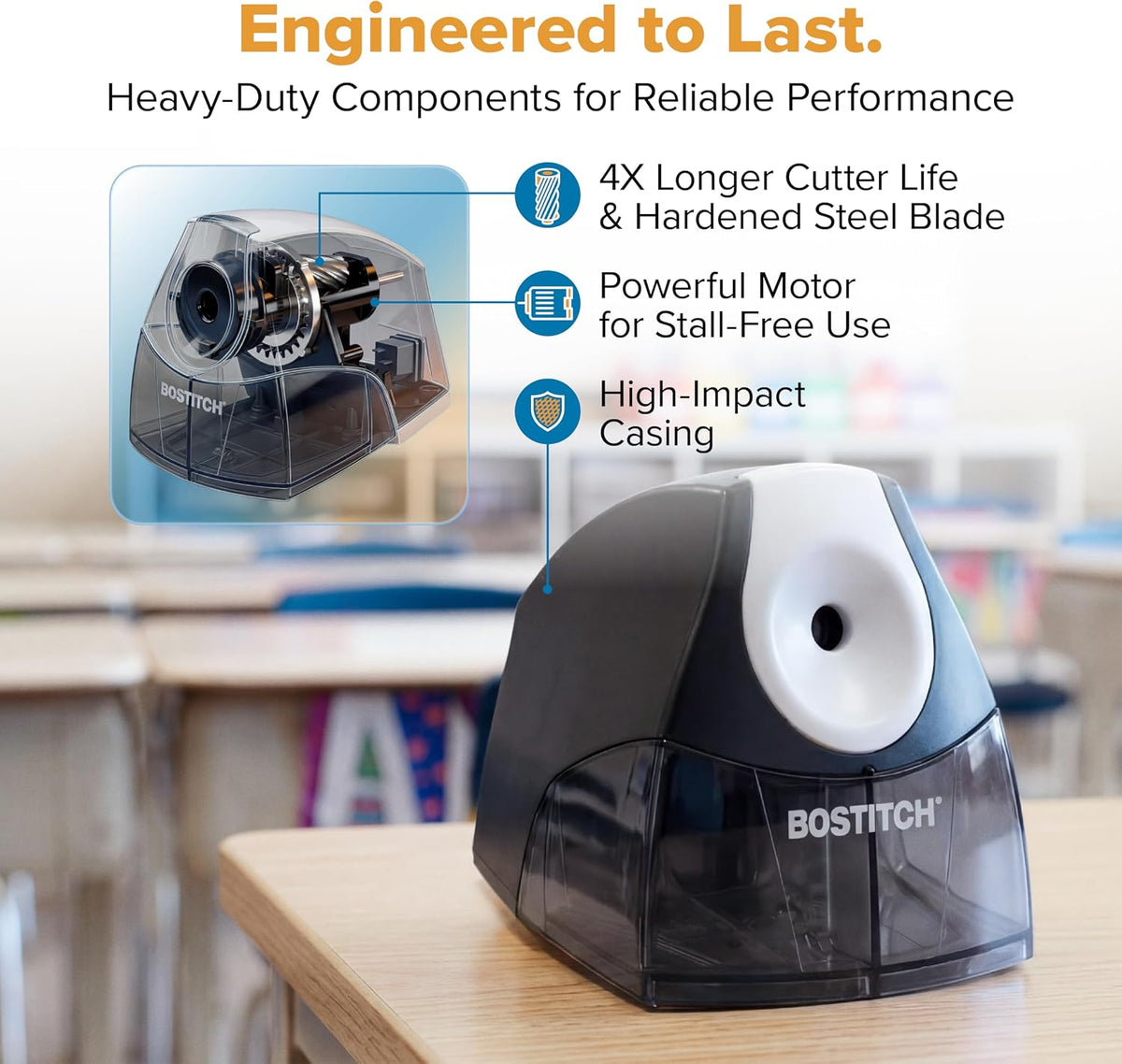 Bostitch Personal Electric Pencil Sharpener