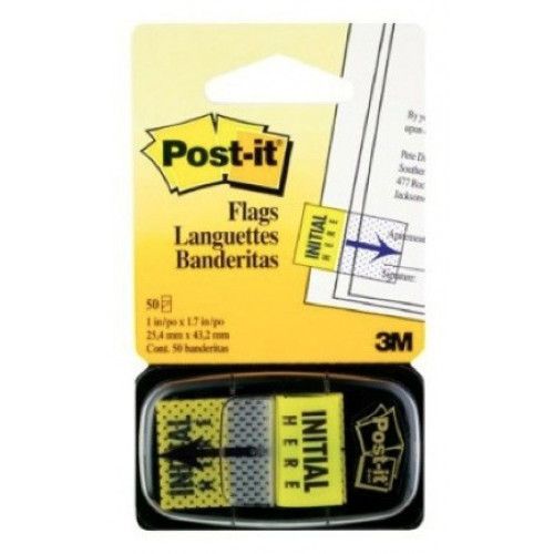 Post-it® Flags, Initial Here