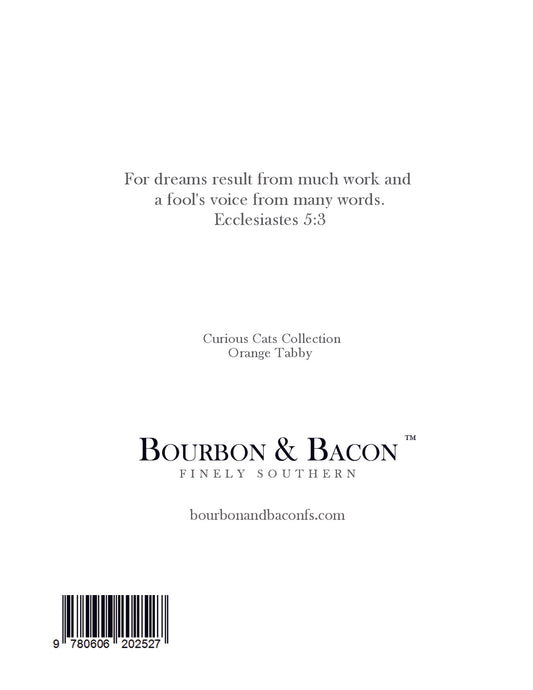 American Shorthair Orange Tabby Note Cards