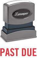 PAST DUE- Stamp
