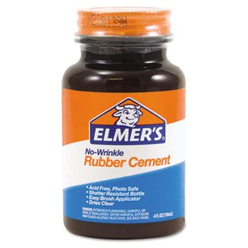 Elmer's Rubber Cement, 4oz.