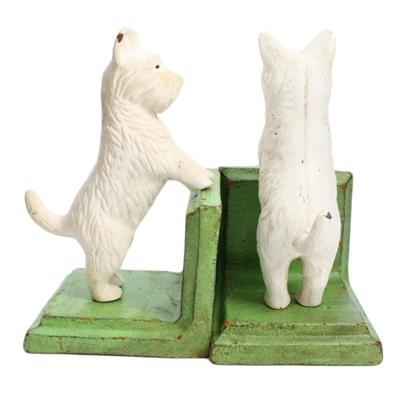 Cast Iron Bookends, Set of 2