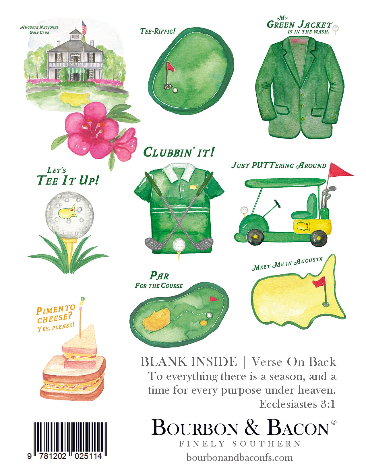 Spring In Augusta Note Card Collection