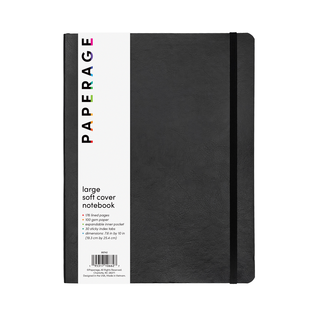 176PG Large Softcover Lined Journal Notebook