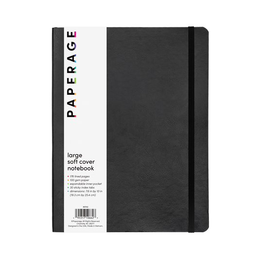 176PG Large Softcover Lined Journal Notebook