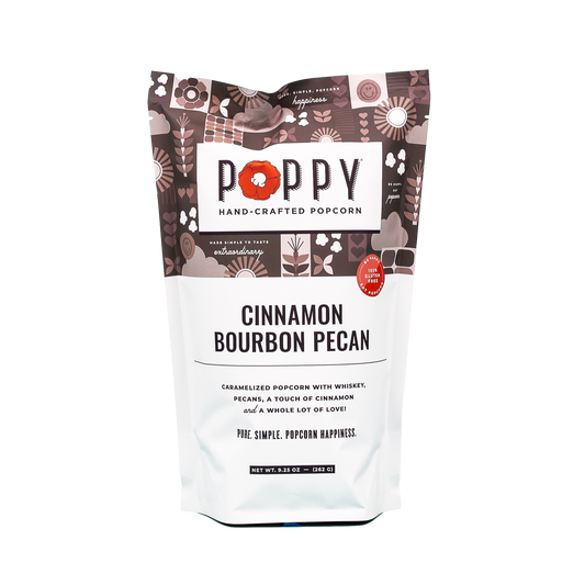 POPPY Cinnamon Bourbon Pecan Popcorn