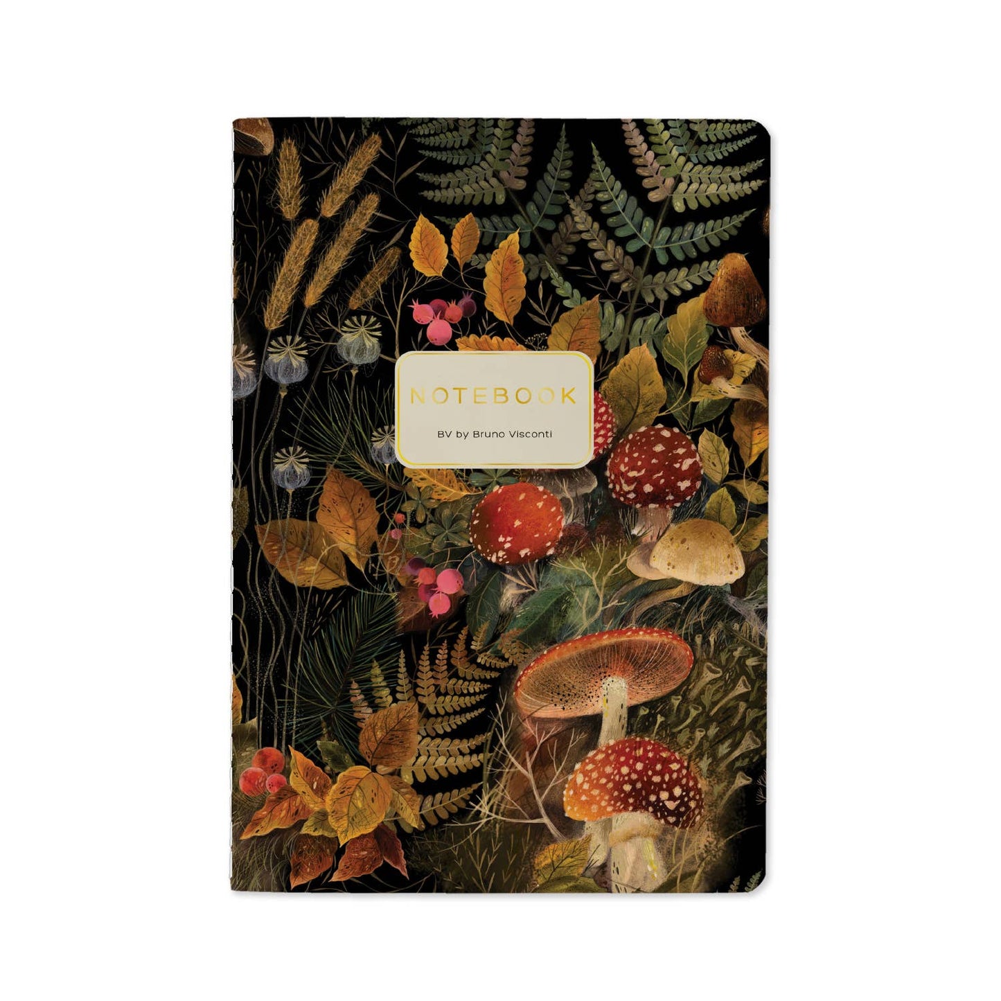 A-5 Notebook- Forest Mushrooms