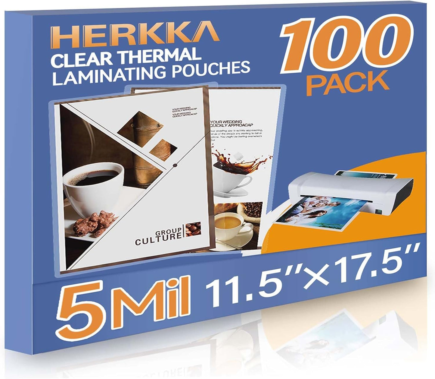 11 x 17 Thermal Laminating Pouches 5 mil