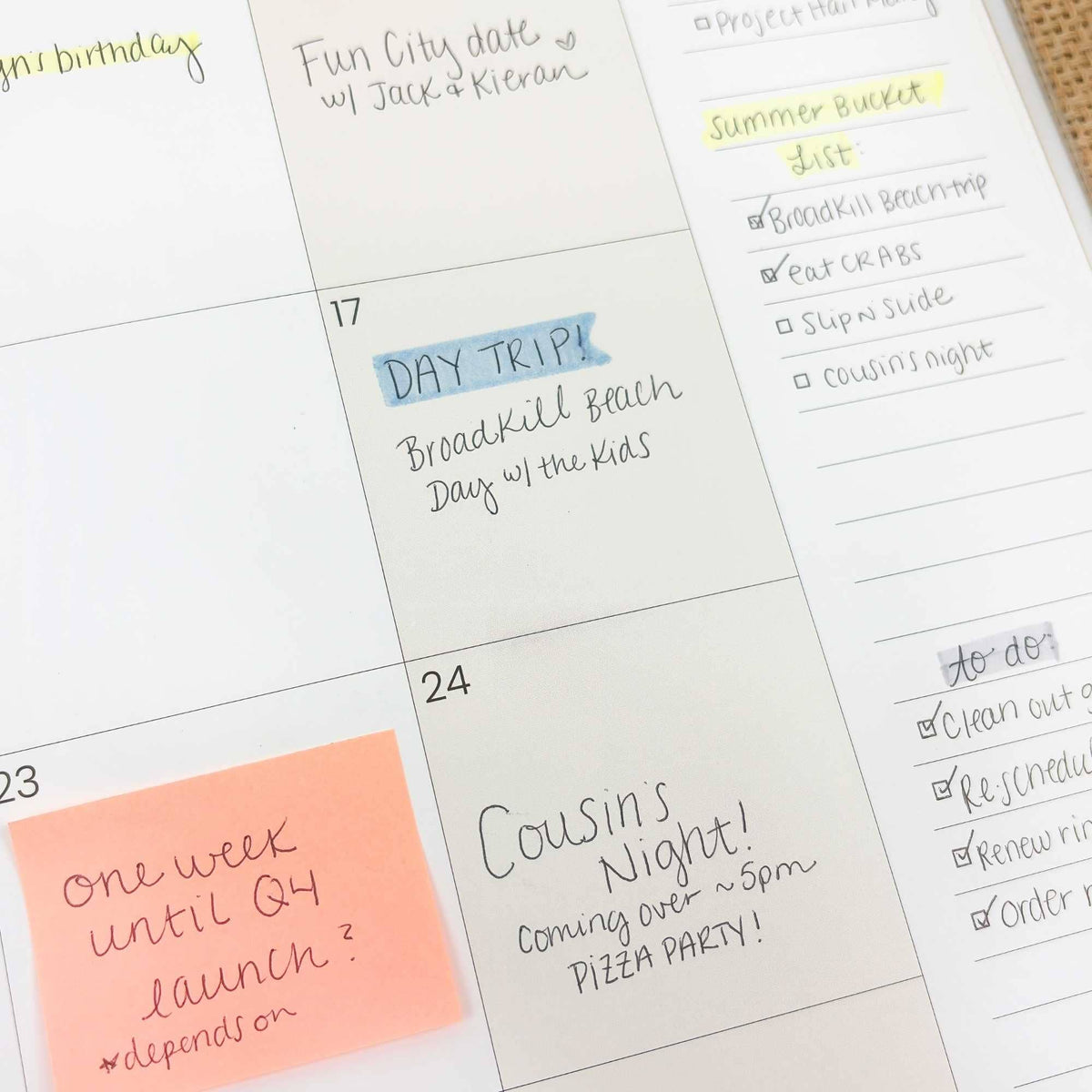 2027 Monthly Planners