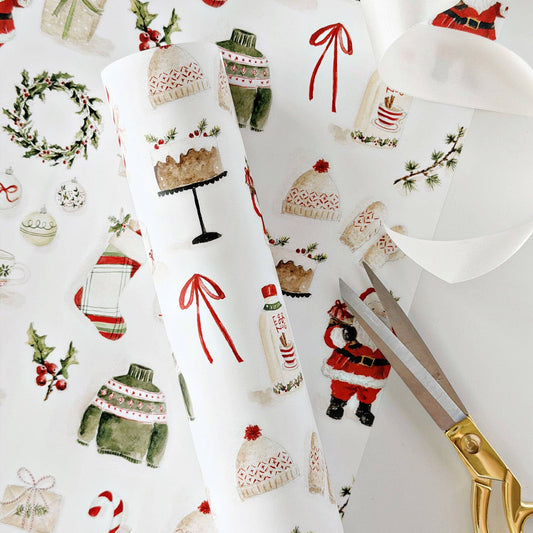 Classic Christmas Wrapping Paper