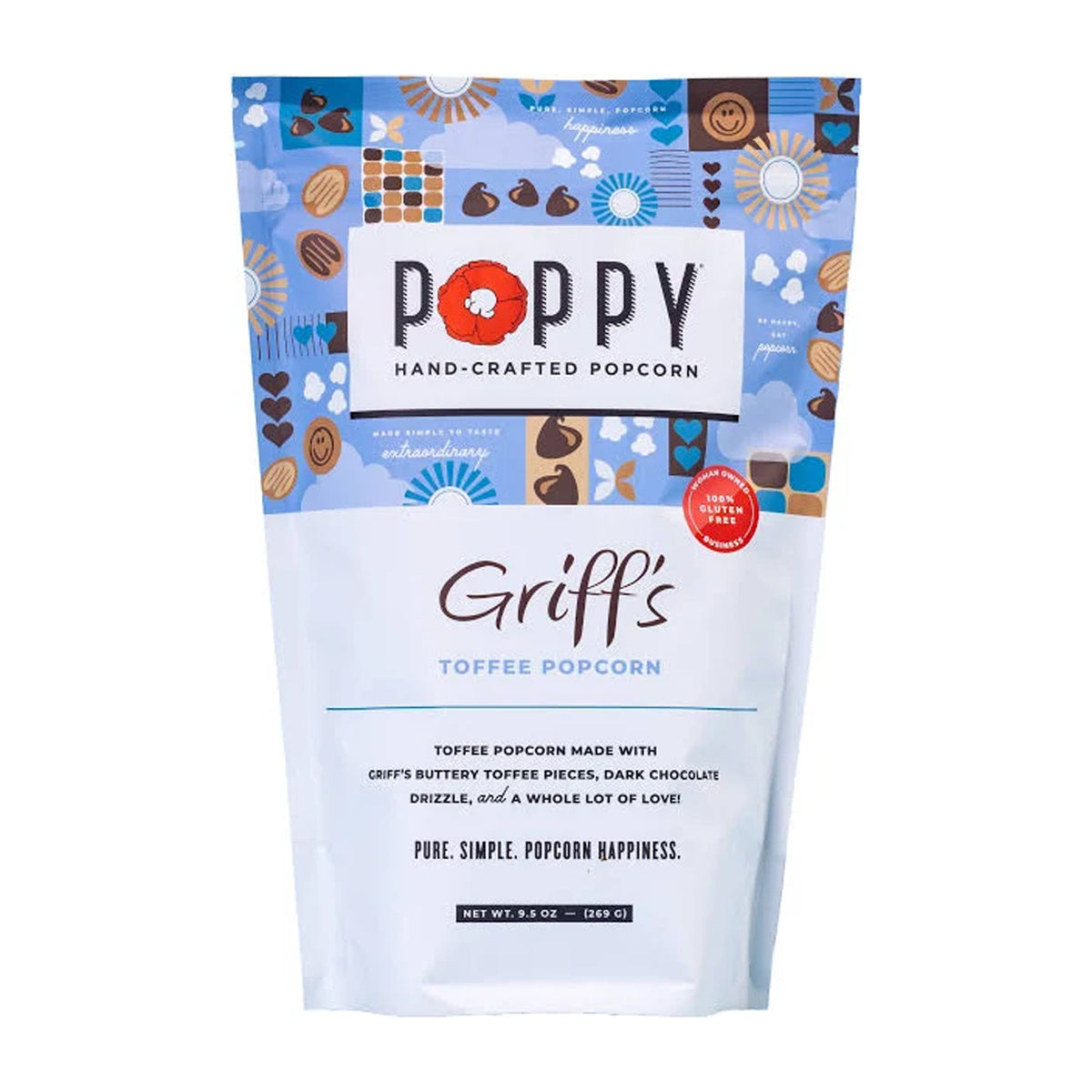 POPPY Griff's Toffee Popcorn 9oz