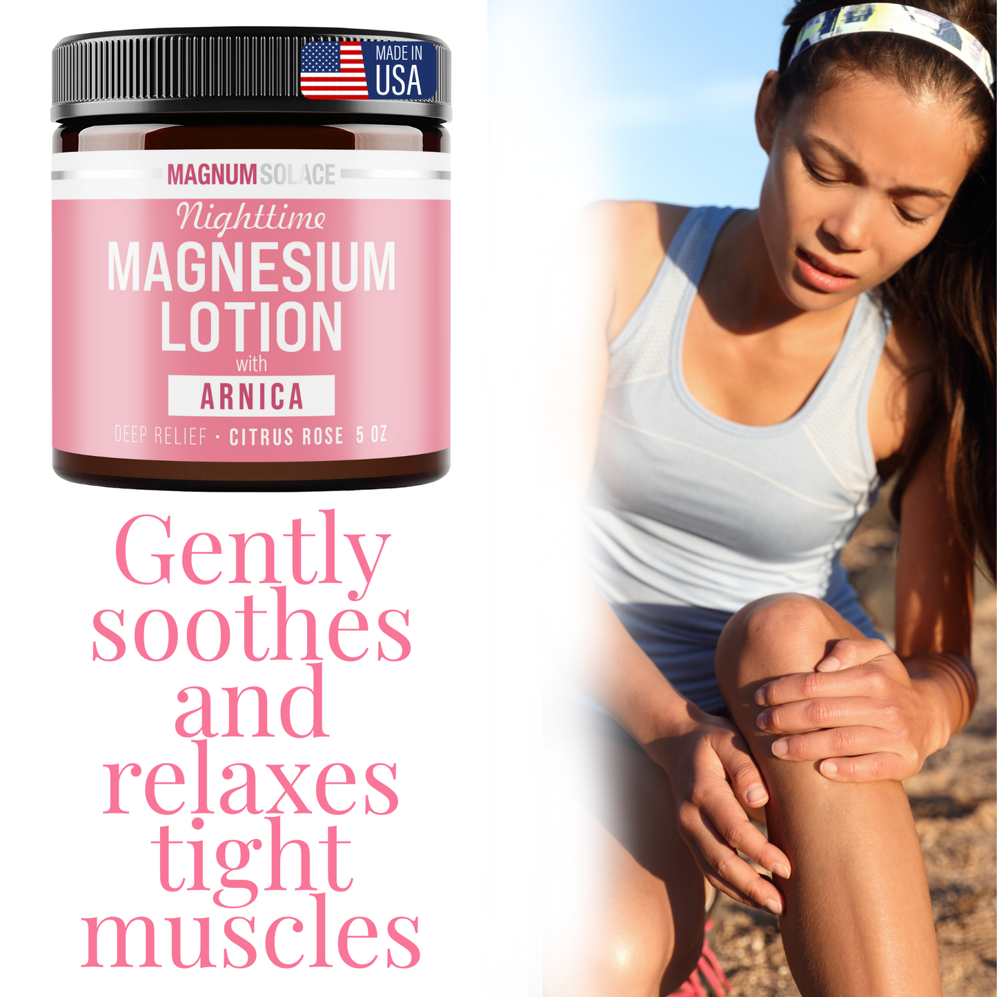 Nighttime Magnesium Lotion with Arnica