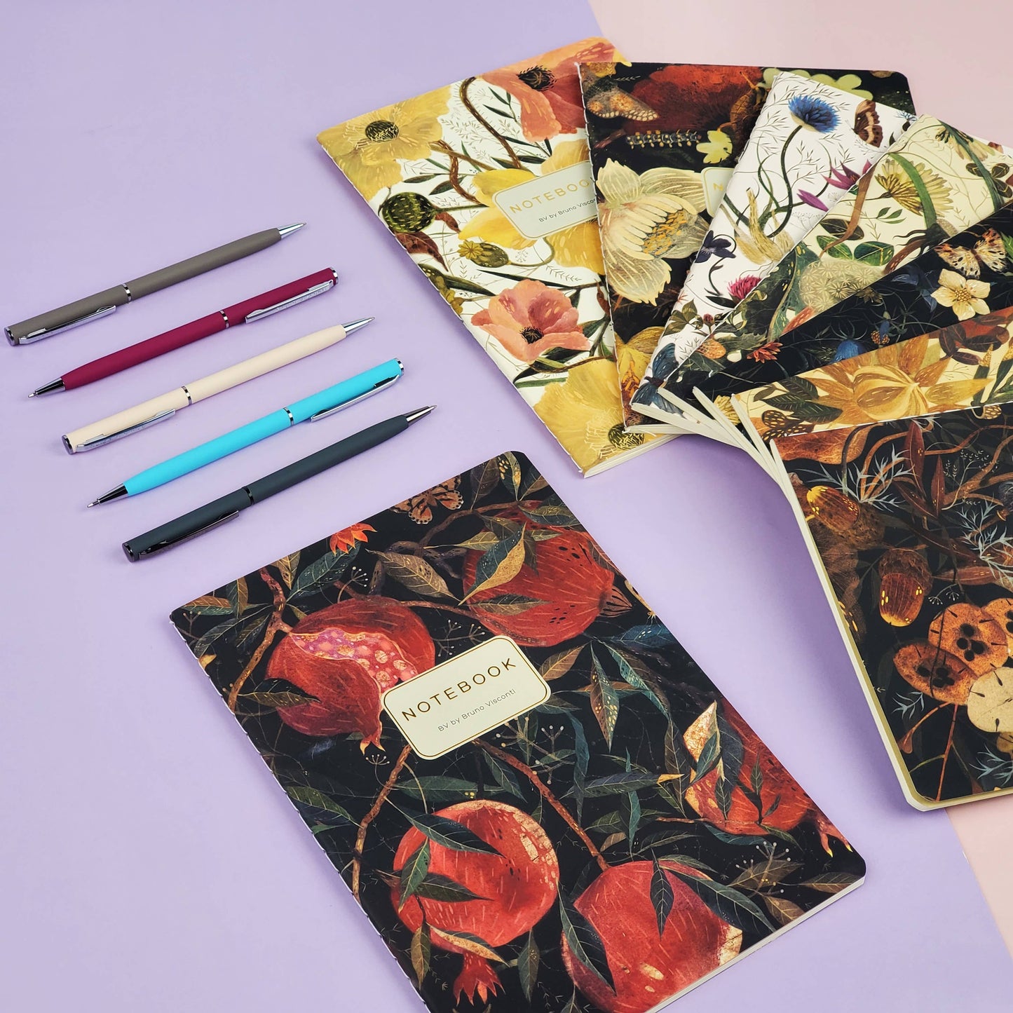 A-5 Notebook- Forest Flowers Notebook