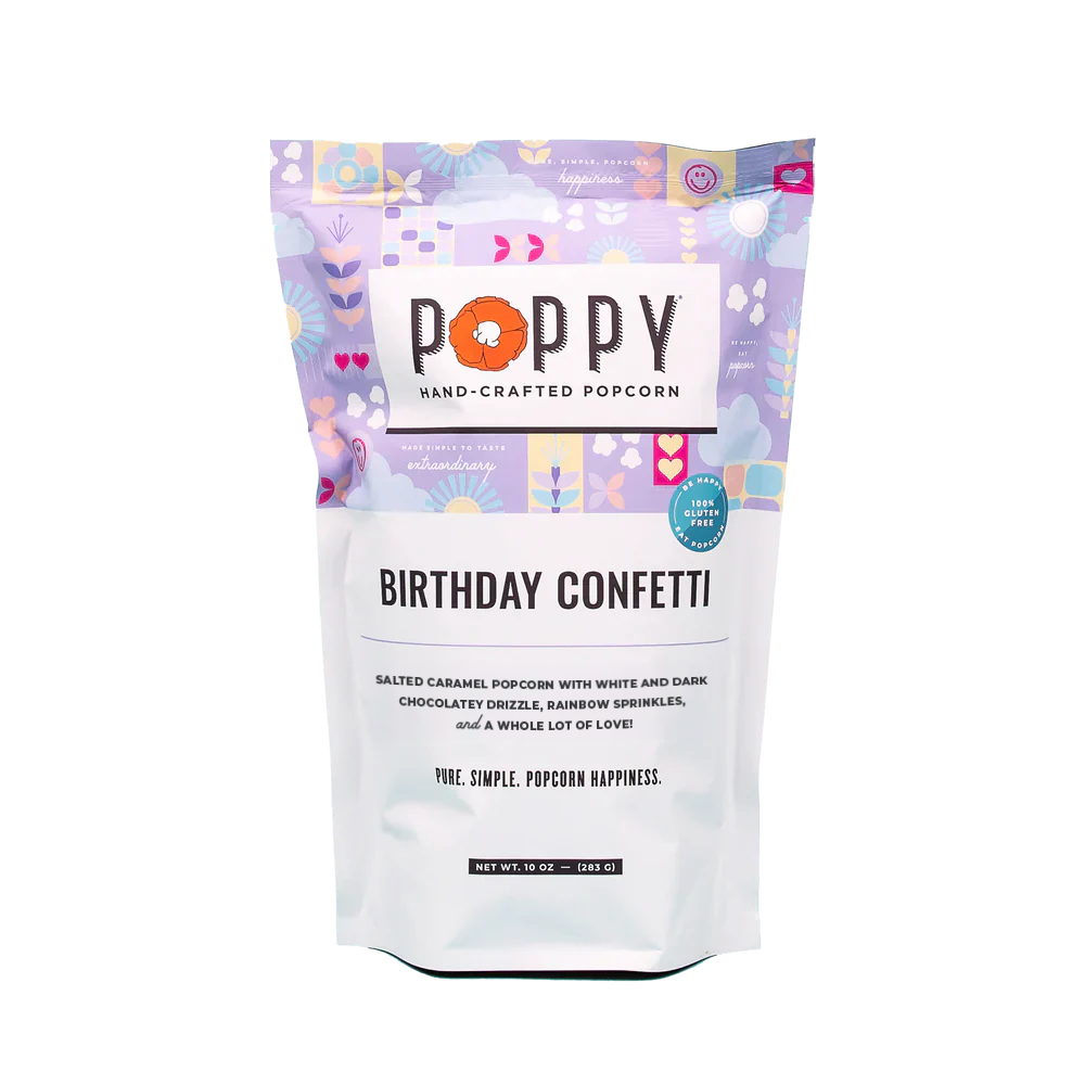 POPPY Birthday Confetti Popcorn