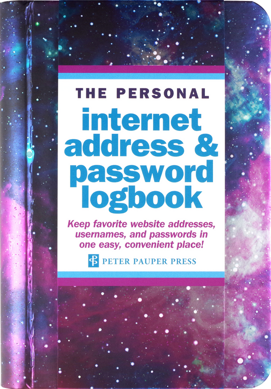 Galaxy Internet Address & Password Logbook