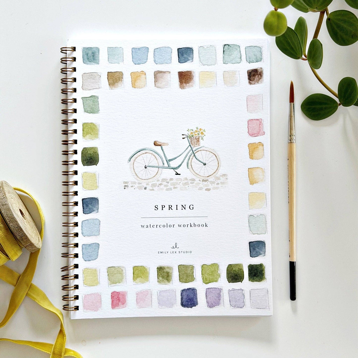 Emily Lex Spring Watercolor Workbook