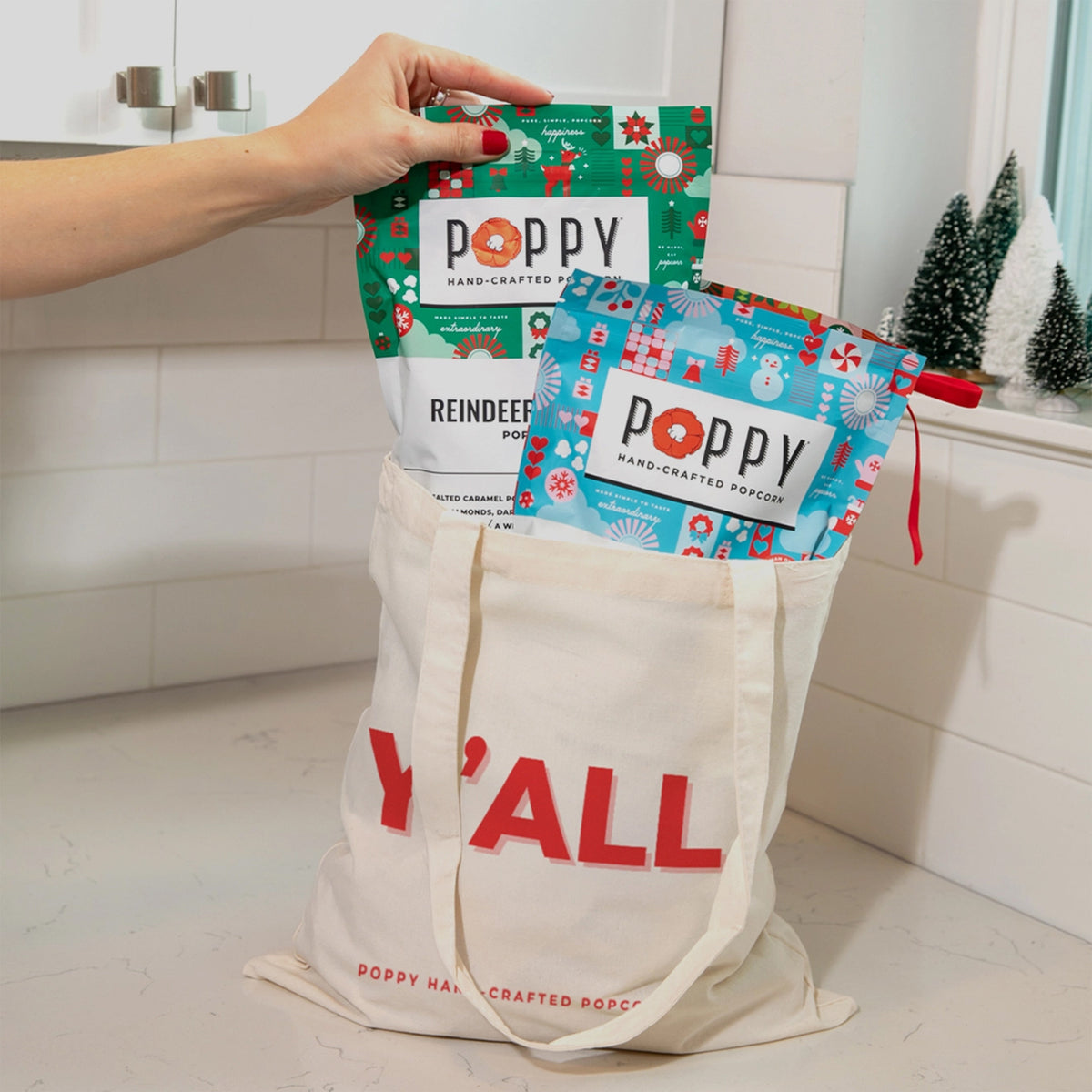 POPPY Reindeer Crunch Popcorn 9oz