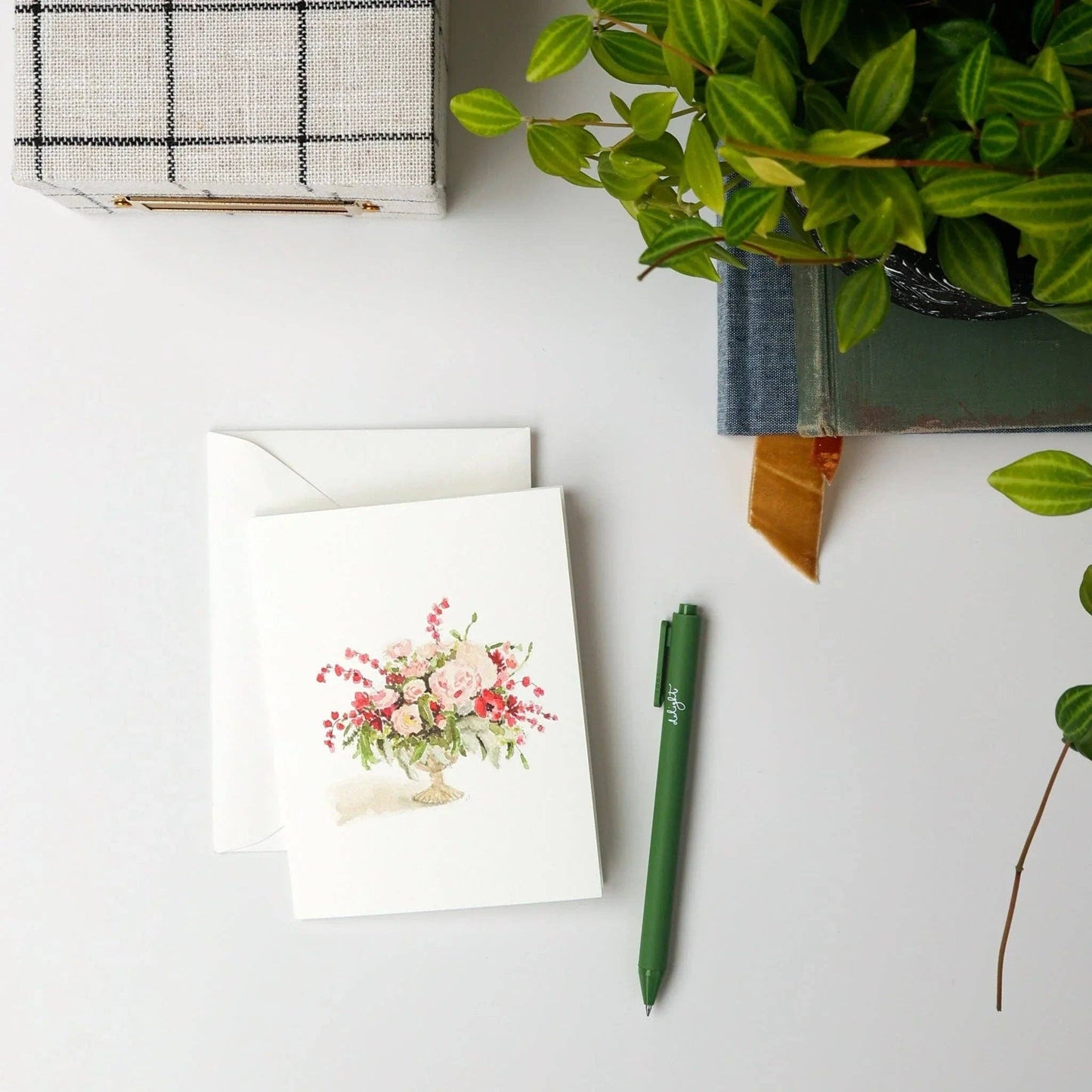 Pinks Bouquet Note Cards