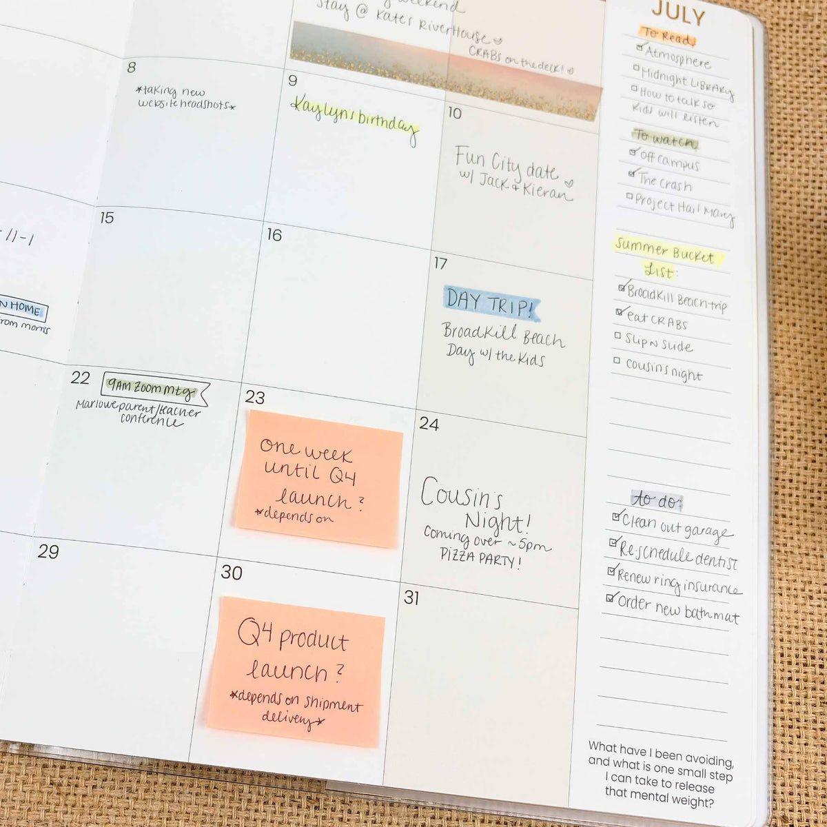 2027 Monthly Planners