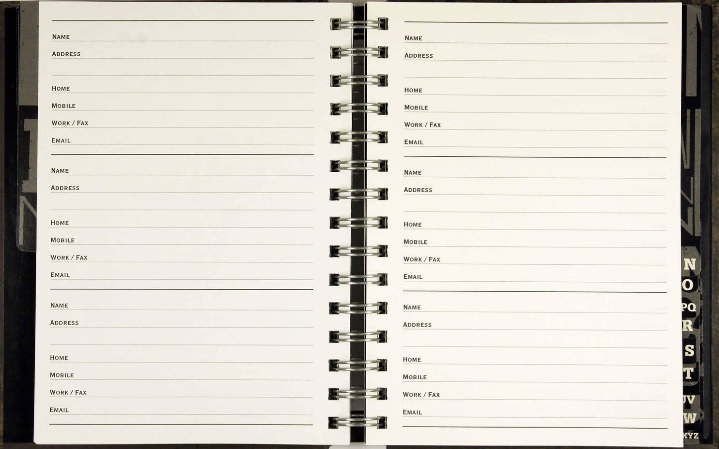 Making Connections Large Address Book