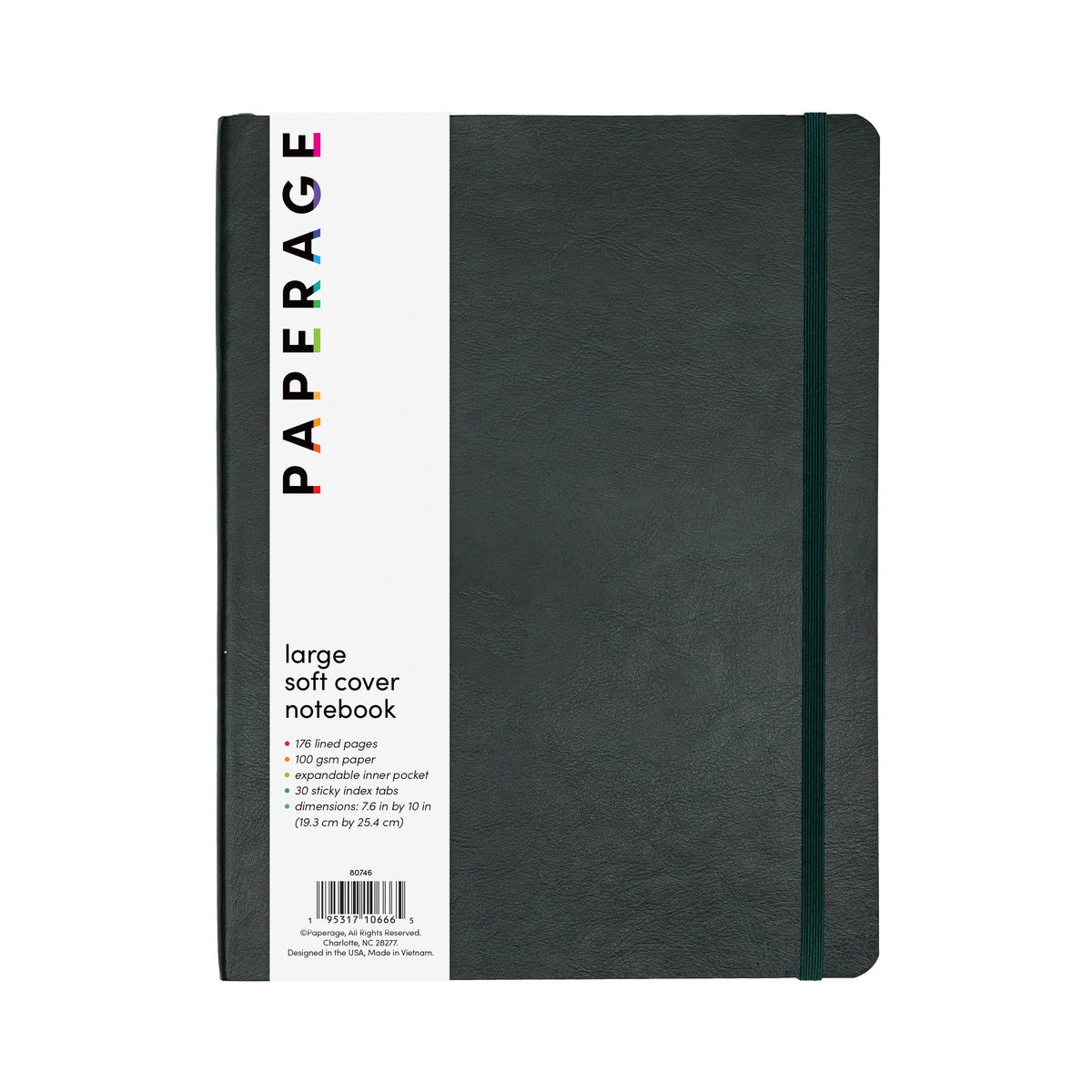 176PG Large Softcover Lined Journal Notebook