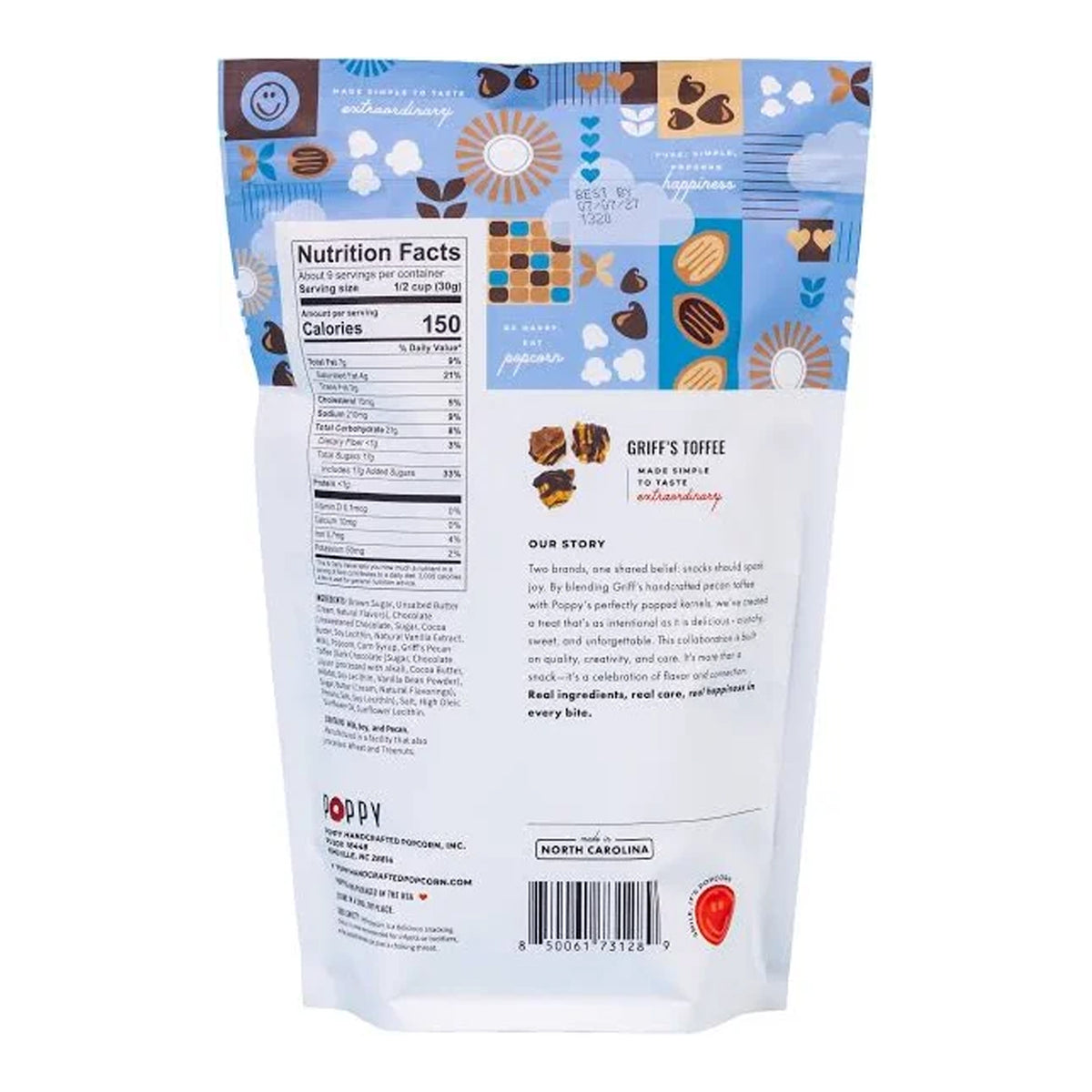 POPPY Griff's Toffee Popcorn 9oz
