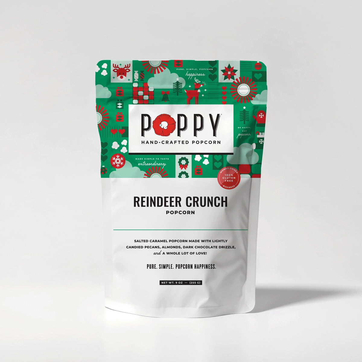 POPPY Reindeer Crunch Popcorn 9oz