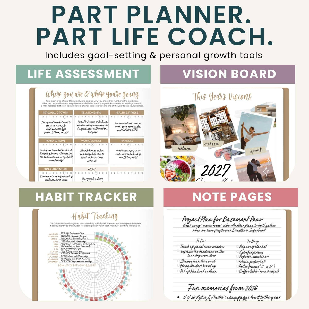2027 Monthly Planners