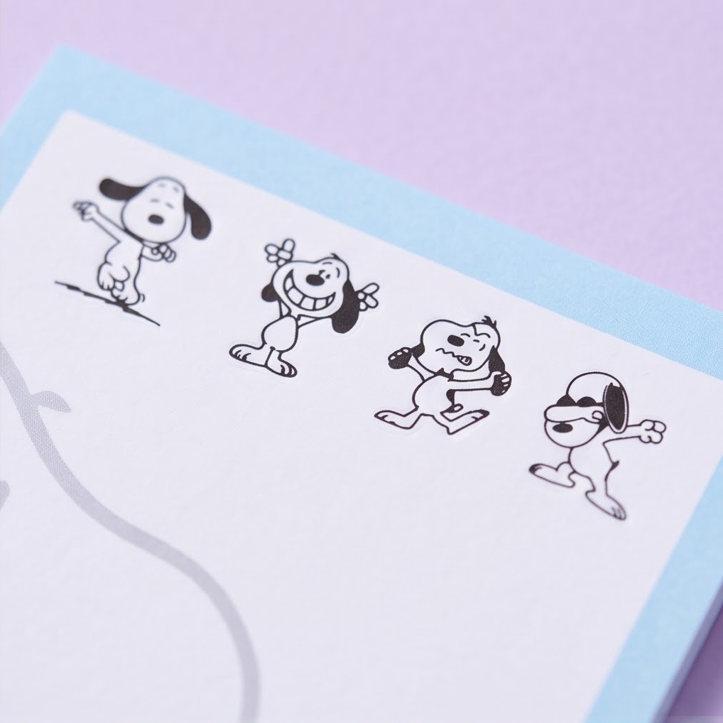 Snoopy Notepad — A Little Piece of Nostalgia for Every Note