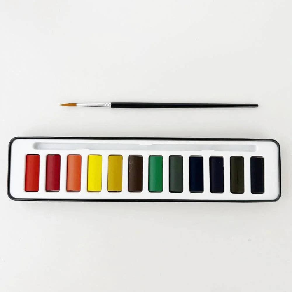Emily Lex Watercolor Paint Set 12 colors