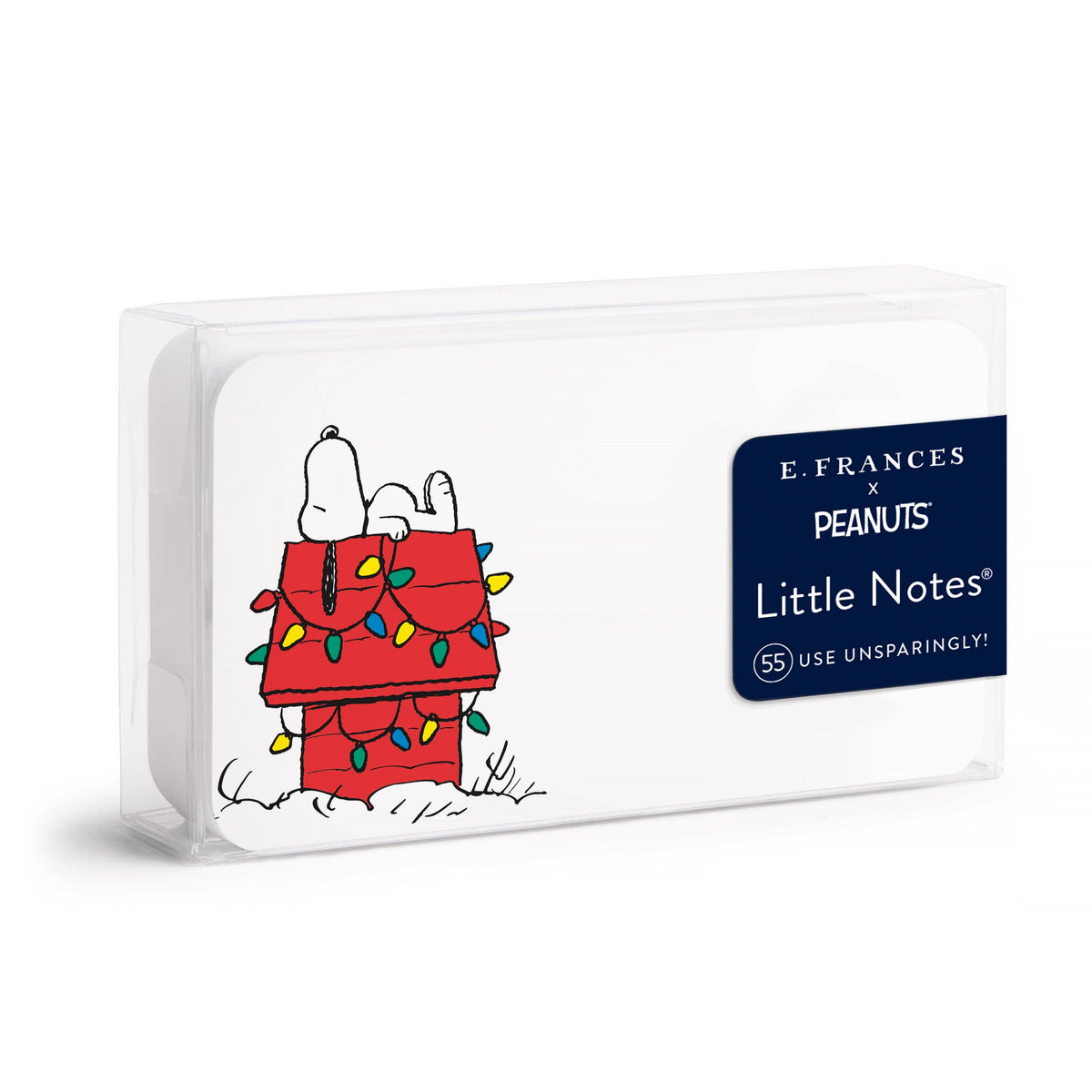 E. Frances x Peanuts® Snoopy Holiday Dog House Little Notes®