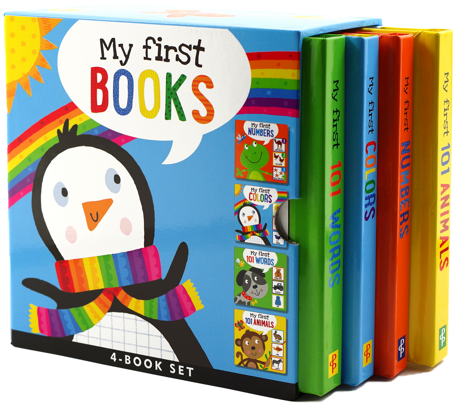 My First BOOKS 4-Board Book Set