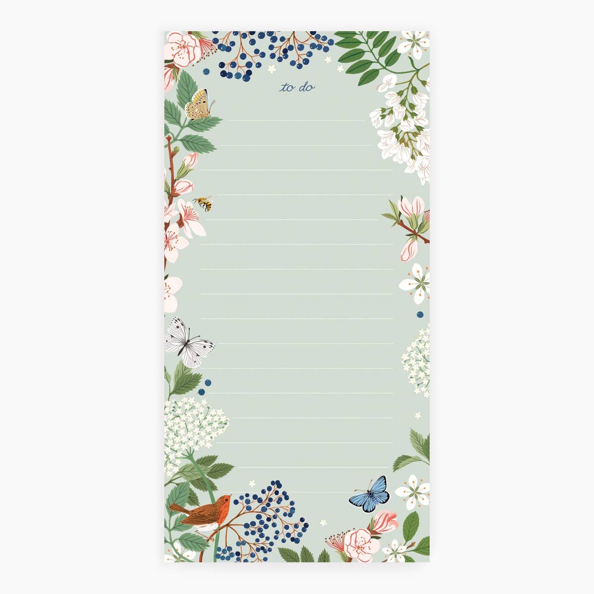 FLOWERING TREES | To Do Notepad