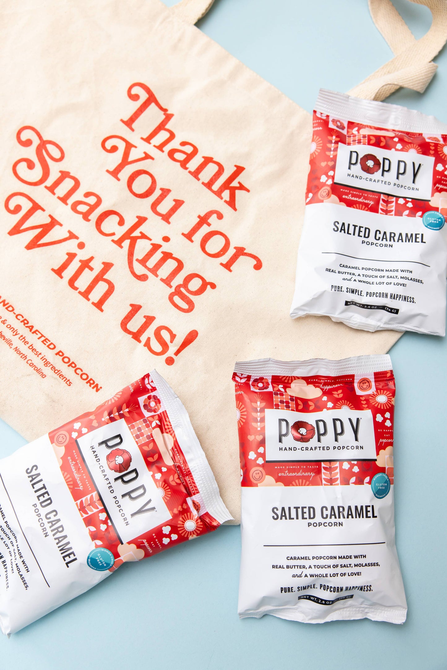 POPPY Salted Caramel Snack Bag