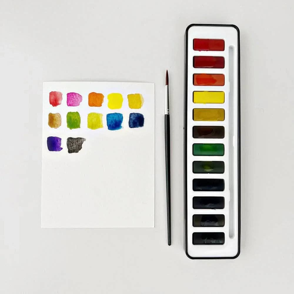 Emily Lex Watercolor Paint Set 12 colors