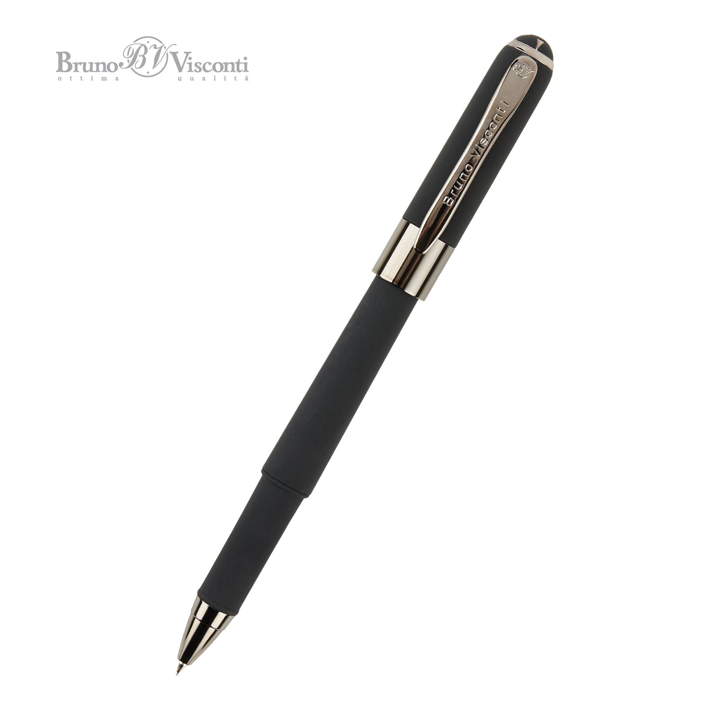 Monaco Black Pen with Gun Metal Accents