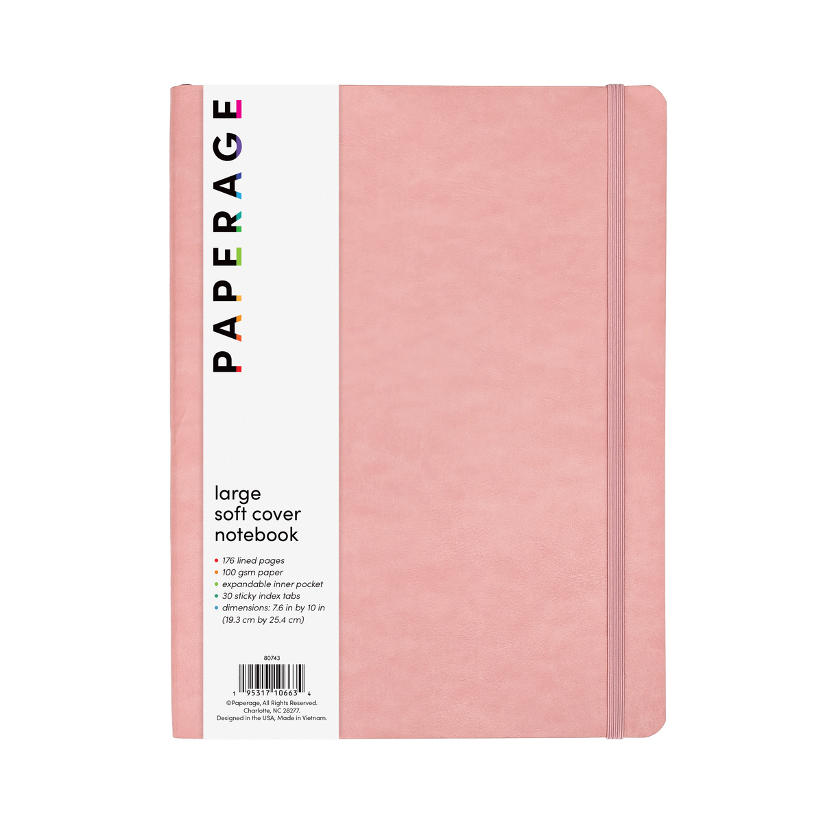 176PG Large Softcover Lined Journal Notebook