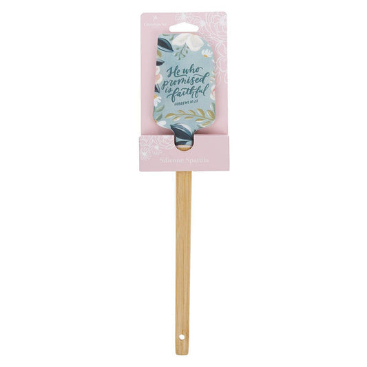 Rubber Spatula He Who Promised is Faithful Heb. 10:23
