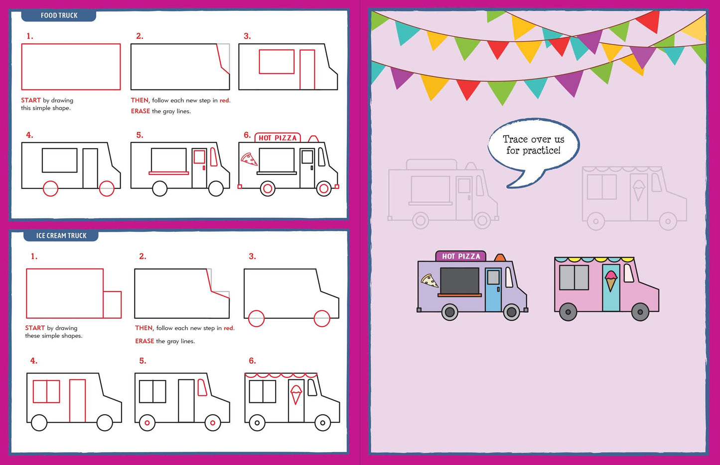 Learn to Draw . . . Cars, Trucks, & Trains!