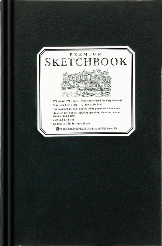 Black Premium Sketchbook