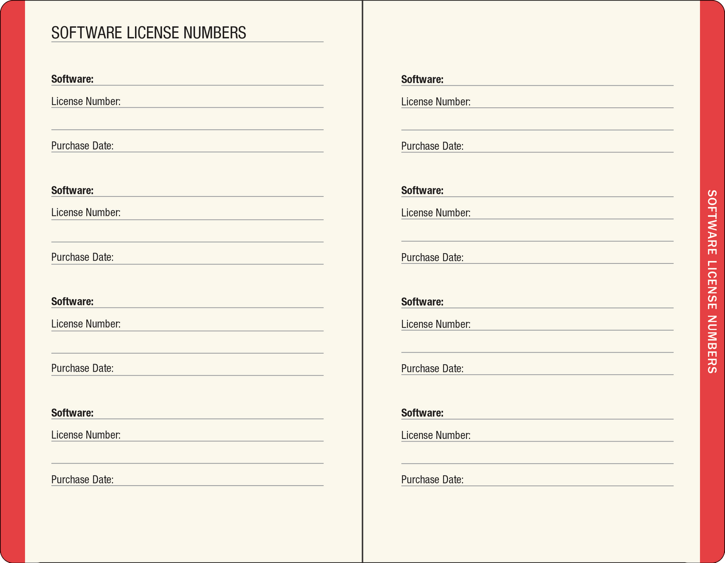 Mushrooms Internet Address & Password Logbook