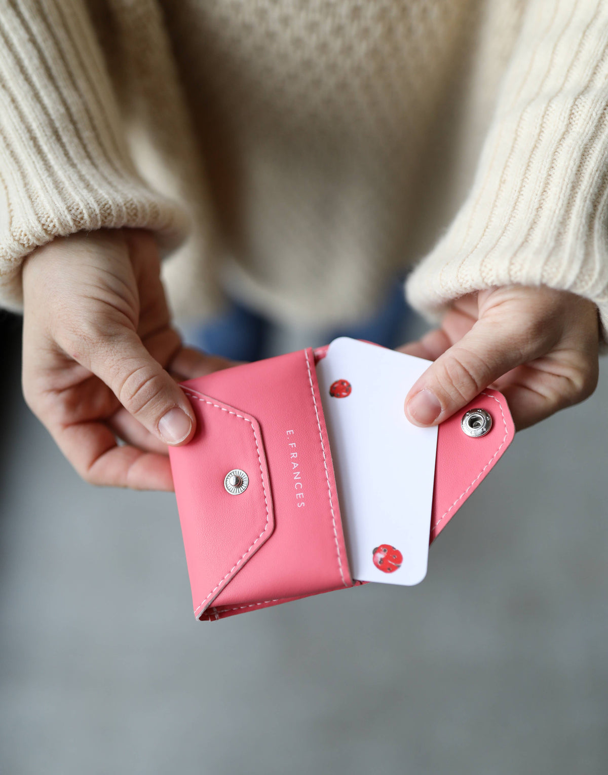 E. Frances Little Notes® Wallet – Bubblegum