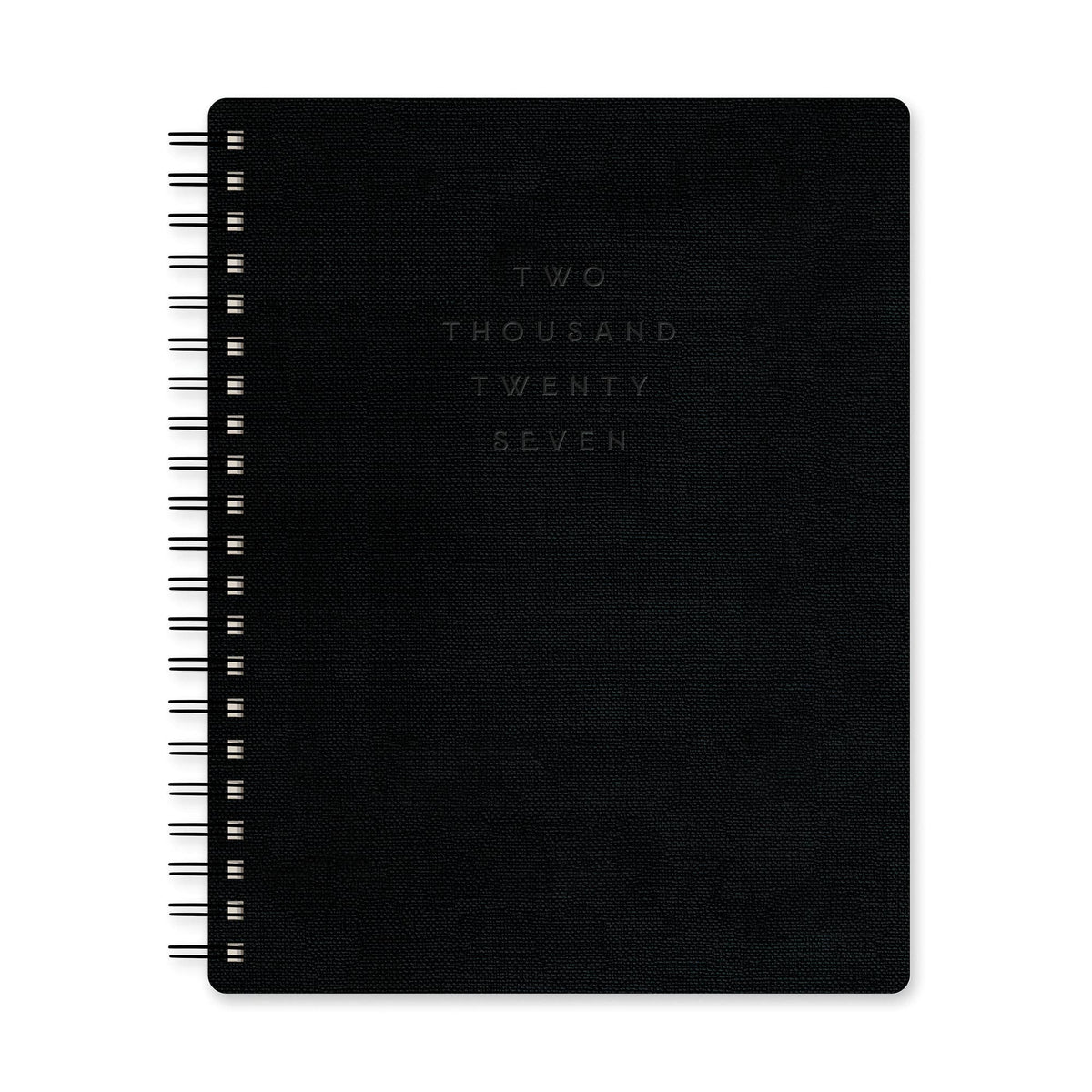 2027 Midnight Black Baxter Planner